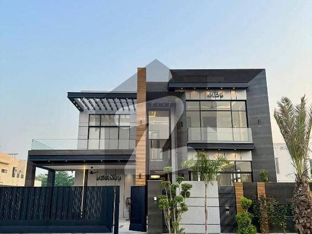 One Kanal Brand New Luxury Ultra Modern Design Most Beautiful Bungalow For Sale At Prime Location Of DHA Lahore