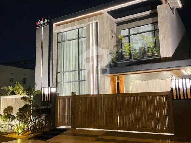 One Kanal Brand New Luxury Ultra Modern Design Most Beautiful Fully Furnished Bungalow 2 Servant Quarter In Basement For Sale At Prime Location Of DHA Lahore Near To Park Masjid & Commercial Market