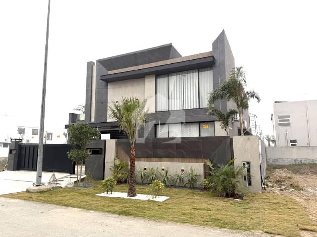 One Kanal Brand New Luxury Ultra Modern Design Most Beautiful Fully Furnished Bungalow 2 Servant Quarter In Basement For Sale At Prime Location Of DHA Lahore Near To Park Masjid & Commercial Market