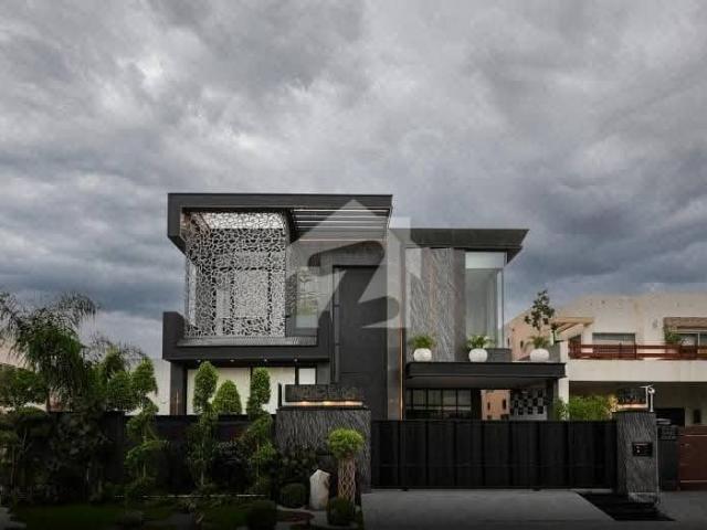 One Kanal Brand New Luxury Ultra Modern Design Most Beautiful Fully Furnished Bungalow 2 Servant Quarter In Basement For Sale At Prime Location Of DHA Lahore Near To Park Masjid & Commercial Market