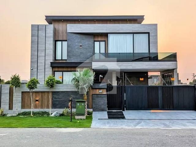 One Kanal Brand New Luxury Ultra Modern Design Most Beautiful Fully Furnished Bungalow 2 Servant Quarter In Basement For Sale At Prime Location Of DHA Lahore Near To Park Masjid &Amp  DHA Raya Fairways Commercial