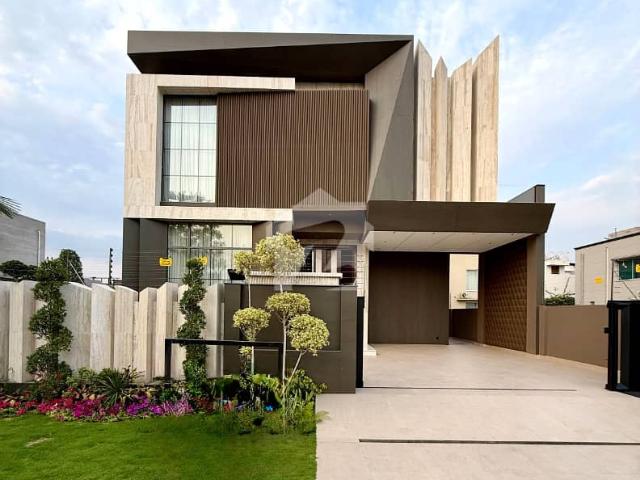 One Kanal Brand New Luxury Ultra Modern Design Most Beautiful Fully Furnished Bungalow 2 Servant Quarter In Basement For Sale At Prime Location Of DHA Lahore Near To Park Masjid Dolmen Mall & Commercial Market
