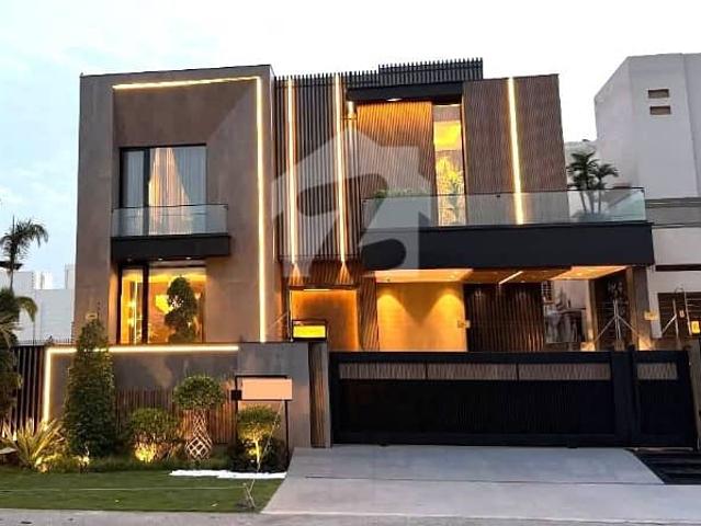 One Kanal Brand New Luxury Ultra Modern Design Most Beautiful Full Basement Fully Furnished Home Theater Swimming Pool Bungalow For Sale At Prime Location Of DHA Lahore Near To Park Masjid & Commercial Market Main Boulevard