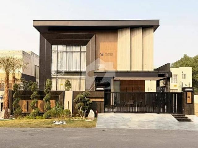 One Kanal Brand New Luxury Ultra Modern Design Most Beautiful Full Basement Fully Furnished Home Theater Swimming Pool Bungalow For Sale At Prime Location Of DHA Lahore Near To Park Masjid & Defence Raya Fairways Commercial