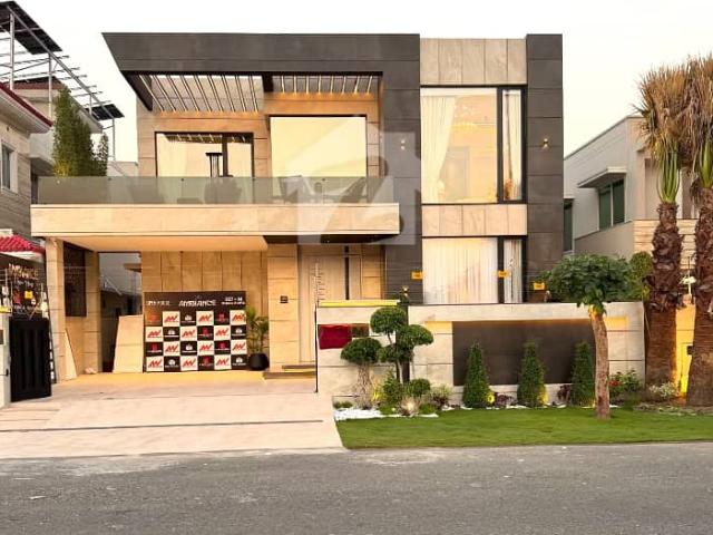 One Kanal Brand New Luxury Ultra Modern Design Most Beautiful Full Basement Fully Furnished Home Theater Swimming Pool Bungalow For Sale At Prime Location Of DHA Lahore Near To Park Masjid & Defence Raya Fairways Commercial