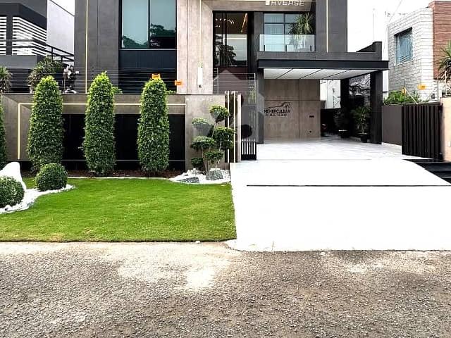 One Kanal Brand New Luxury Ultra Modern Design Most Beautiful Full Basement Fully Furnished Home Theater Swimming Pool Bungalow For Sale At Prime Location Of DHA Lahore Near To Park Masjid & Defence Raya Fairways Commercial