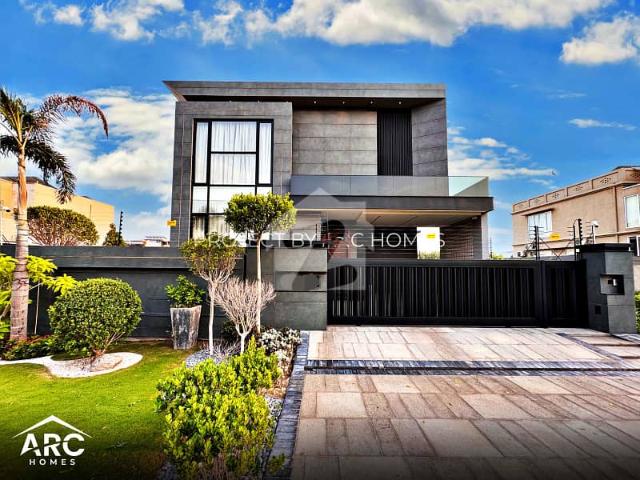 One Kanal Brand New Luxury Ultra Modern Design Most Beautiful Full Basement Fully Furnished Home Theatre Swimming Pool Bungalow For Sale At Prime Location Of DHA Lahore Near To Park & Defence Raya Fairways Commercial