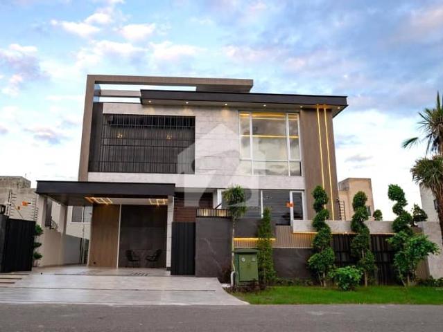 One Kanal Brand New Luxury Ultra Modern Design Most Beautiful Semi Furnished Full Basement Bungalow 10Kv Solar Installed For Sale At Prime Location Of DHA Lahore Near To Park Masjid & DHA Raya Fairways Commercial