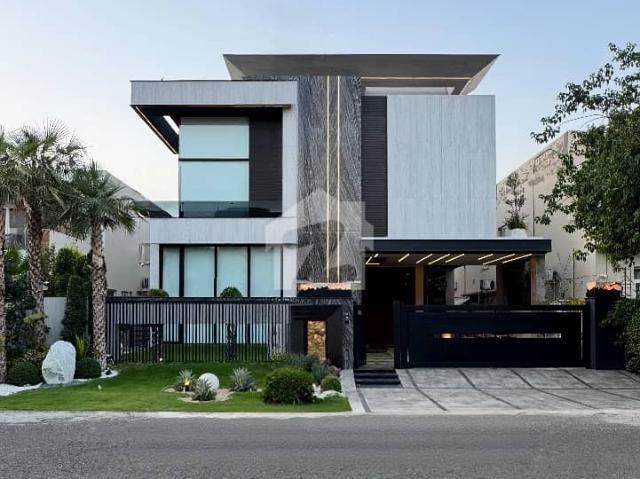 One Kanal Brand New Luxury Modern Design Fully Furnished Full Basement House Available For Rent In DHA Phase 6