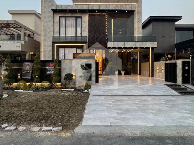 One Kanal Brand New Luxury Modern Design Fully Furnished Full Basement House Available For Rent In DHA Phase 6