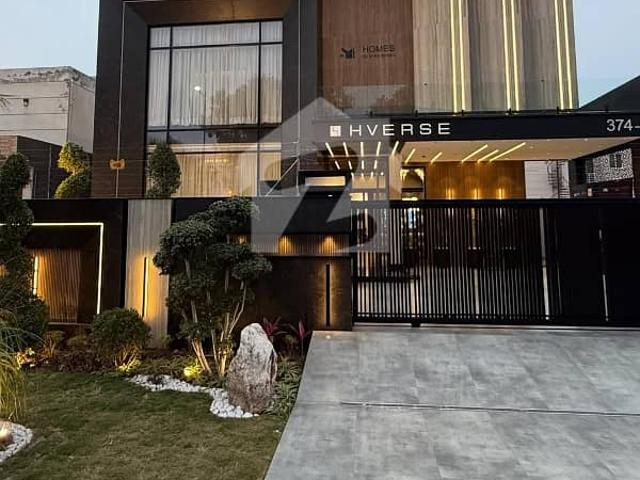 One Kanal Brand New Luxury Modern Design Fully Furnished Full Basement With Home Theatre House Available For Rent In DHA Phase 5 Hot Location