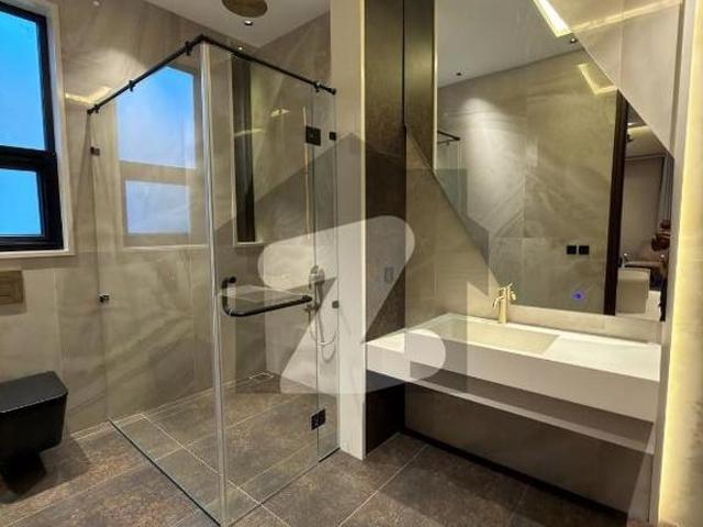 One Kanal Brand New Luxury Modern Design Fully Furnished Full Basement With Home Theatre House Available For Rent In DHA Phase 5 Hot Location DHA Phase 5