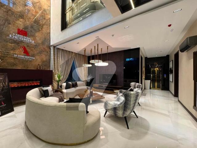 One Kanal Brand New Luxury Modern Design Fully Furnished House Available For Rent In DHA Phase 7 Hot Location DHA Phase 7