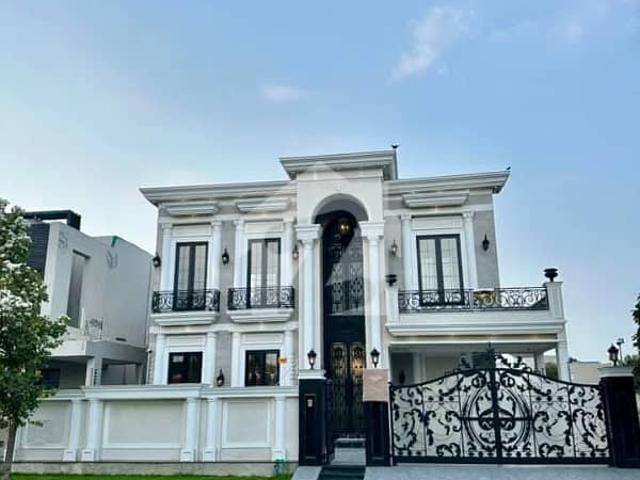 One Kanal Brand New Luxury Neo Classic Design Most Beautiful Full Basement Semi Furnished Home Theater Bungalow For Sale At Prime Location Of DHA Lahore Near To Park Masjid & Defence Raya Fairways Commercial