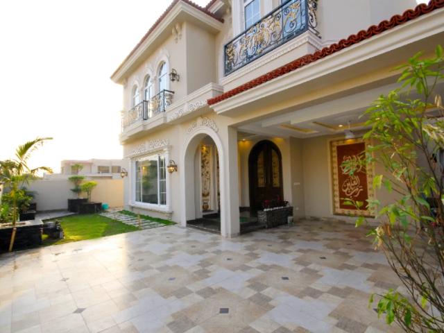 One Kanal Galleria designed with Basement Spanish House in DHA Lahore DHA Phase 6 ID 73886