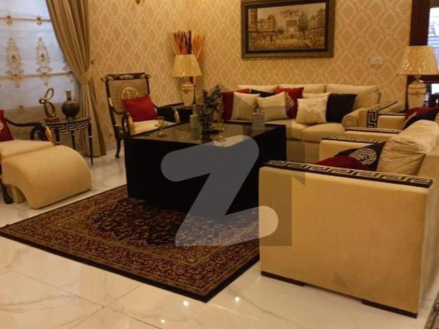 One Kanal Like Brand New Fully Furnished House Available For Sale Straight Road 43/Feet Front Model Town Block G