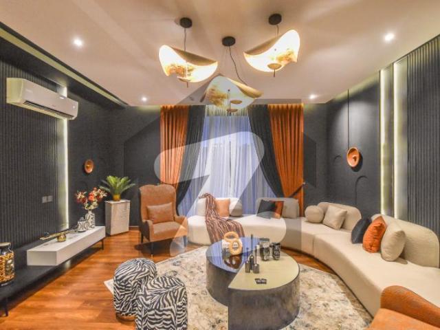 One kanal semi furnished grand double hight lobby with basement dha phase 7