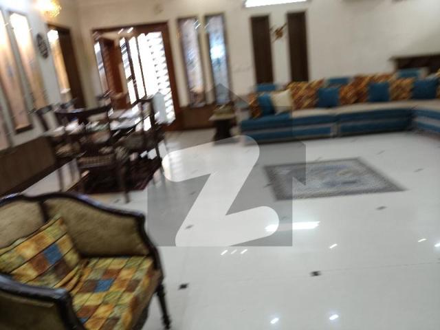 One Kanal Semi Furnished House In E1 Block Five Bedrooms With 10 KVA Solar' Ac'Fans And Curtains Tile Floor Proper Double Unit On Supreme Location Wapda Town Phase 1 Block E1