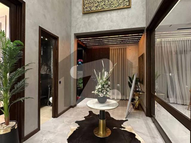 One kanal Ultra Advance Modern Smart Features Designer Brand New House Available For Sale Meeting With Direct Owner