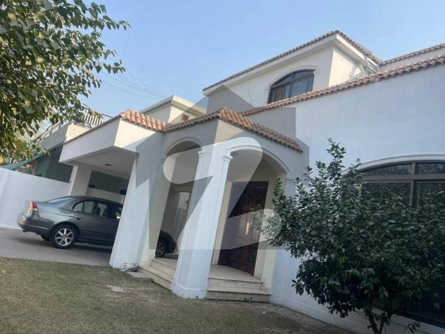 One Kanal Used Spanish Design Most Beautiful Bungalow For Sale At Prime Location Of DHA Lahore Near To Park Masjid & Commercial Market
