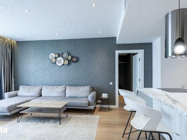 One Herastrau Plaza, 3 camere complet mobilat cu parcare subterana