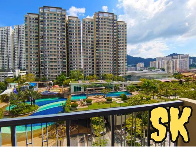 One Imperial 3 Cp 1200 sft Pool View Below Market Price