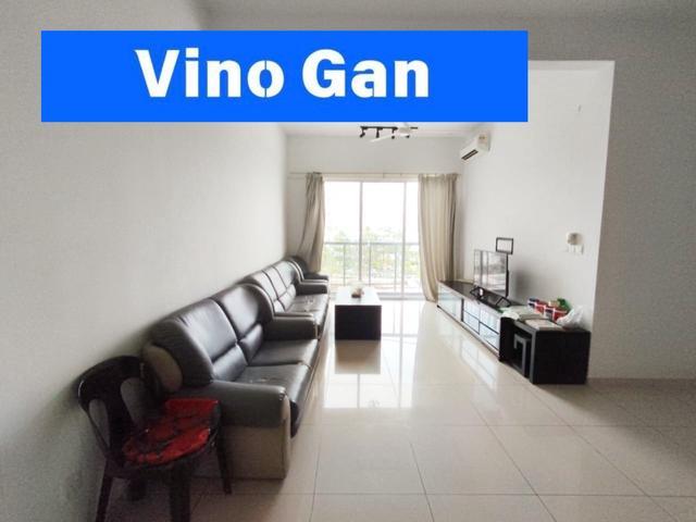 One Imperial 1200sf FULLY FURNISH RENO 2CARPARK Sungai Ara FTZ Corner