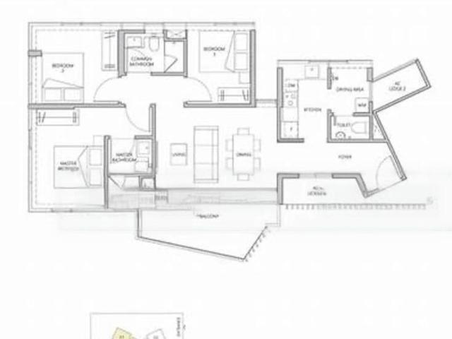 One Meyer D15, Apartment