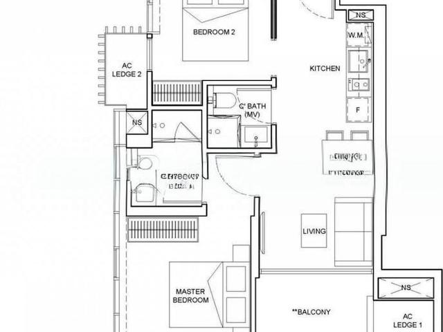 One Meyer D15, Apartment