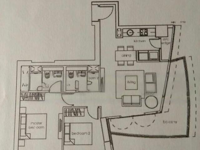 One Shenton D1, Apartment