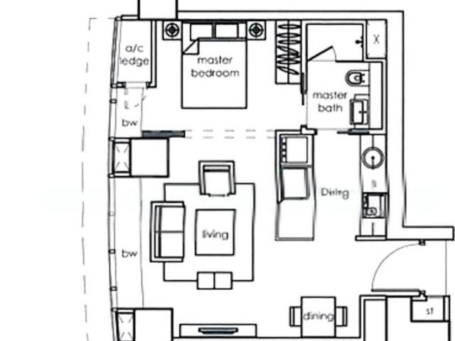 One Shenton D1, Apartment
