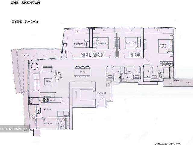 One Shenton D1, Apartment