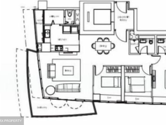 One Shenton D1, Apartment