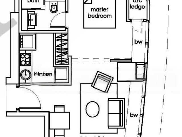 One Shenton D1, Apartment