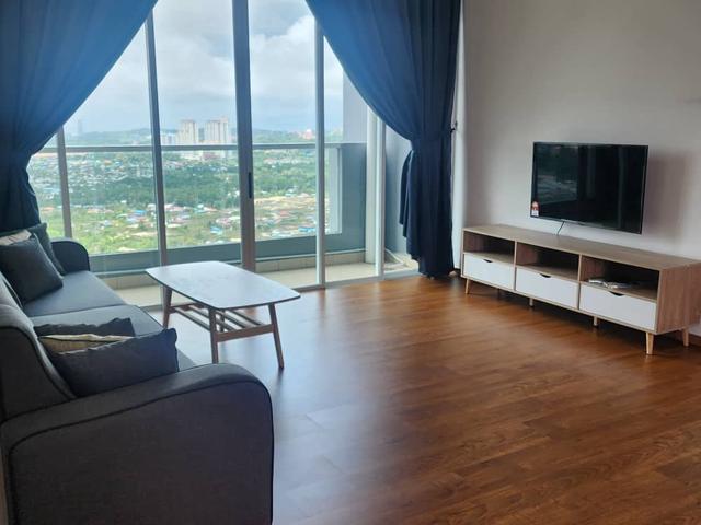 One Sulaman Condominium 2 bedroom Fully furnished One Borneo Likas