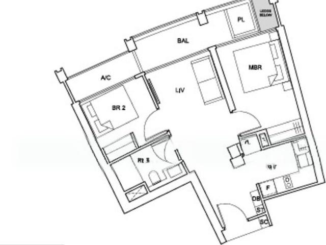One Pearl Bank D3, Apartment
