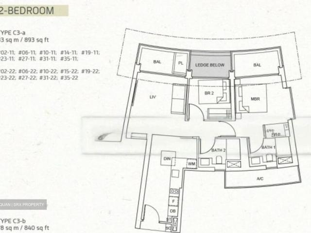 One Pearl Bank D3, Apartment