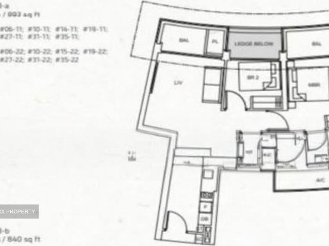 One Pearl Bank D3, Apartment