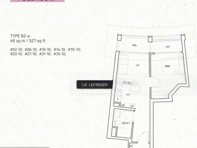 One Pearl Bank D3, Apartment
