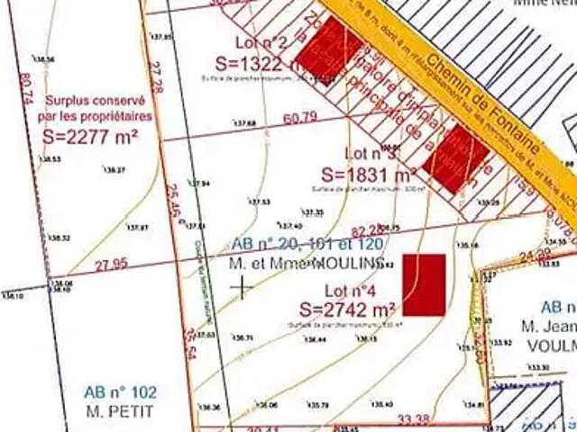 Onjon 10220 Programme neuf terrain neuf à vendre