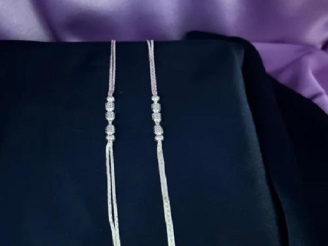 Online silver anklet in jaipur in Ahmadpur East | Clasf fashion