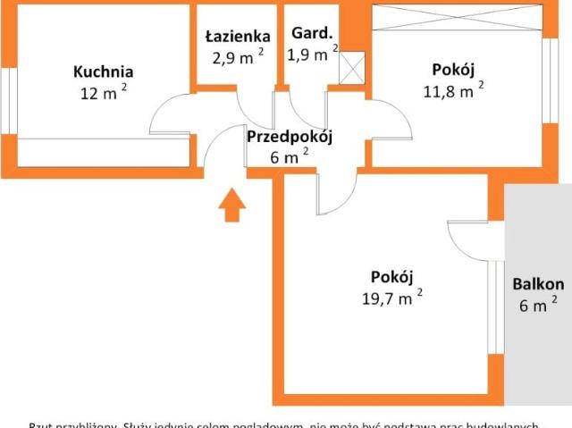 Os. Na Stoku 56 m², Kielce
