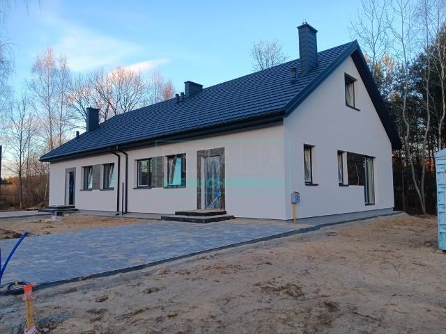 Nowoczesny bliźniak 120m2 z ogrzewaniem podłogowym