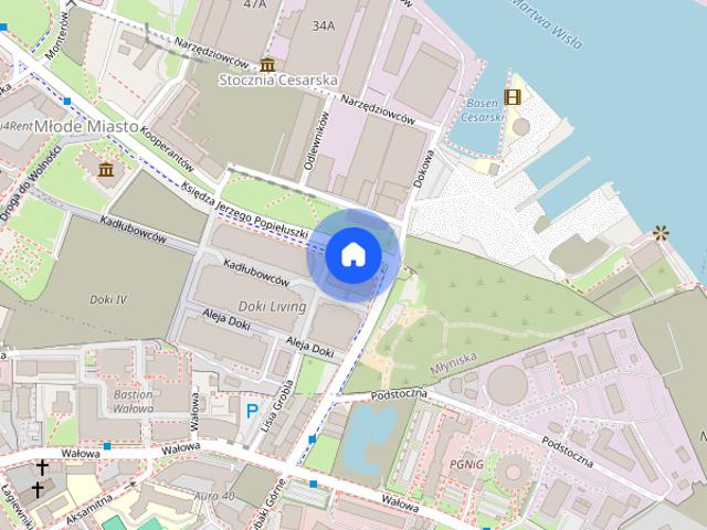 Osiedle DOKI Living Gdańsk! 1 2os Apartament na wynajem