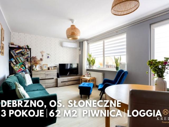 Osiedle Słoneczne 62,50 m², Debrzno