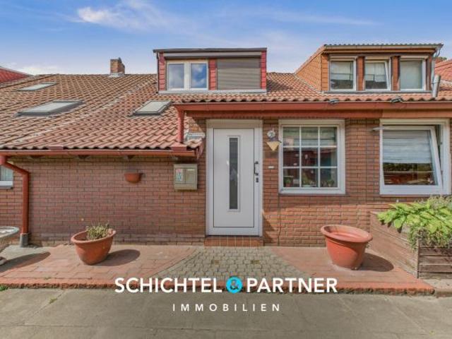 Oslebshausen | Renovierungsbedürftiges Reihenhaus mit Garten und Hoffläche