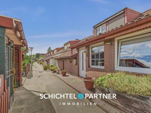 Oslebshausen | Renovierungsbedürftiges Reihenhaus mit Garten und Hoffläche