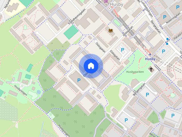 Oslogatan, Kista
