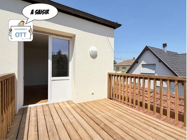 OSTWALD RARE 4P Etat Neuf Bi Famille avec Terrasse!
