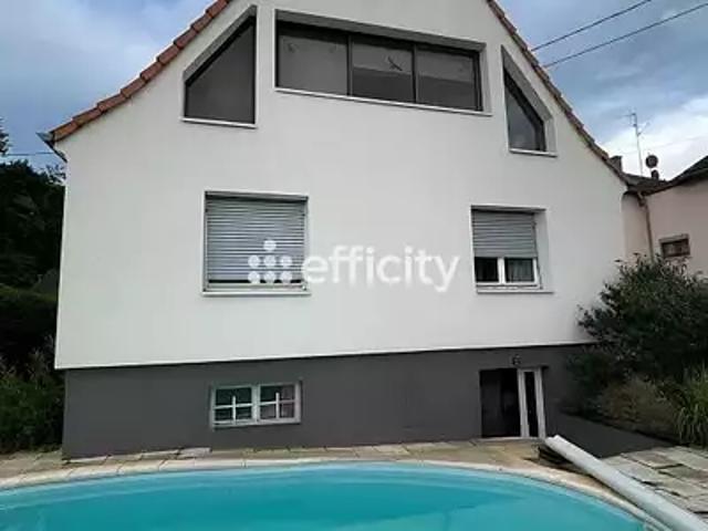 Ostwald 67540 Achat / Vente maison 7 pièces t7 piscine terrasse